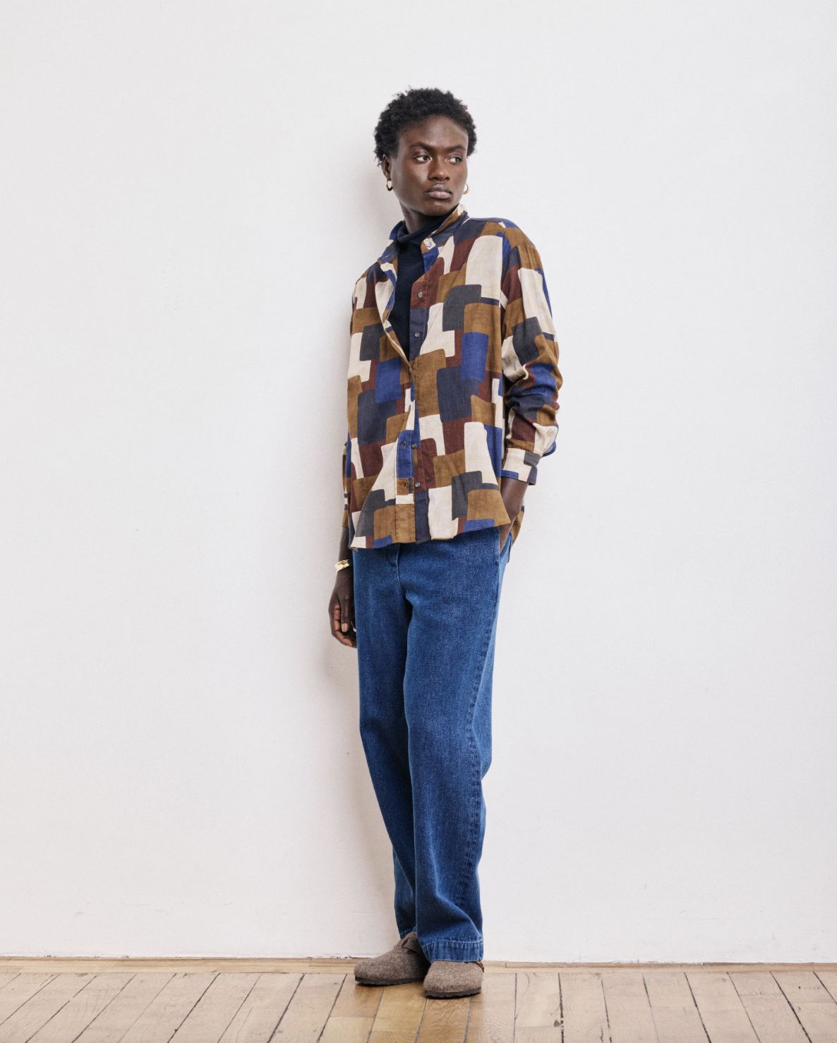 Hartford Cinema Block Print Blouse