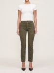 DL1961 Mara Straight Mid Rise Ankle in Trellis