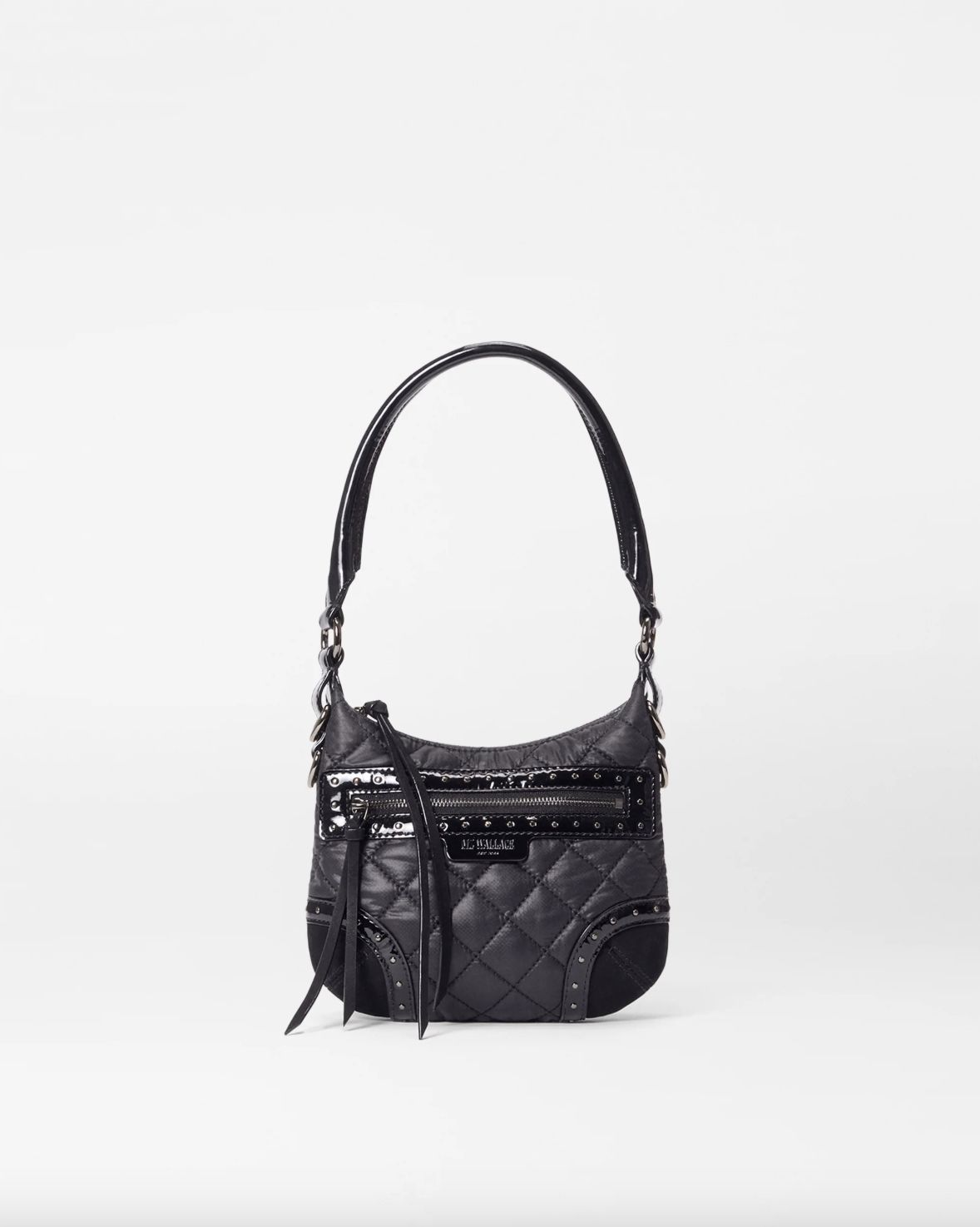MZ Wallace Mini Stud Crosby Sienna Bag