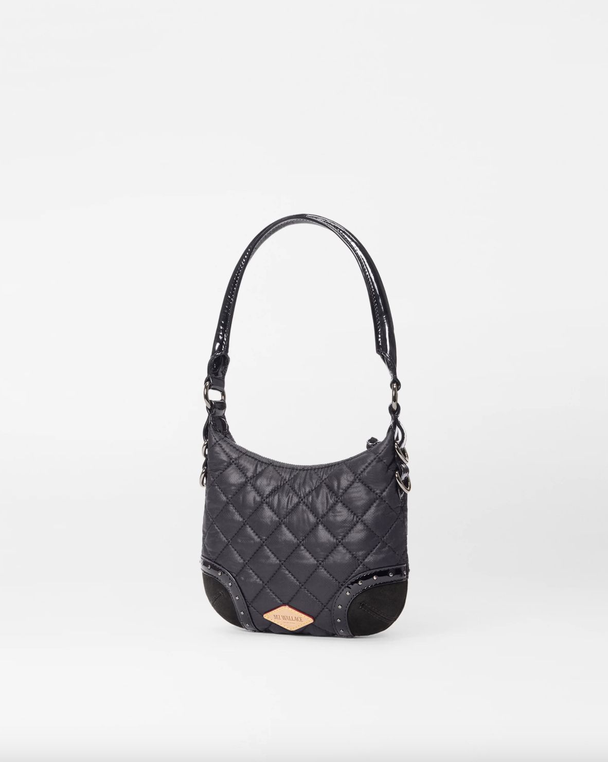 MZ Wallace Mini Stud Crosby Sienna Bag