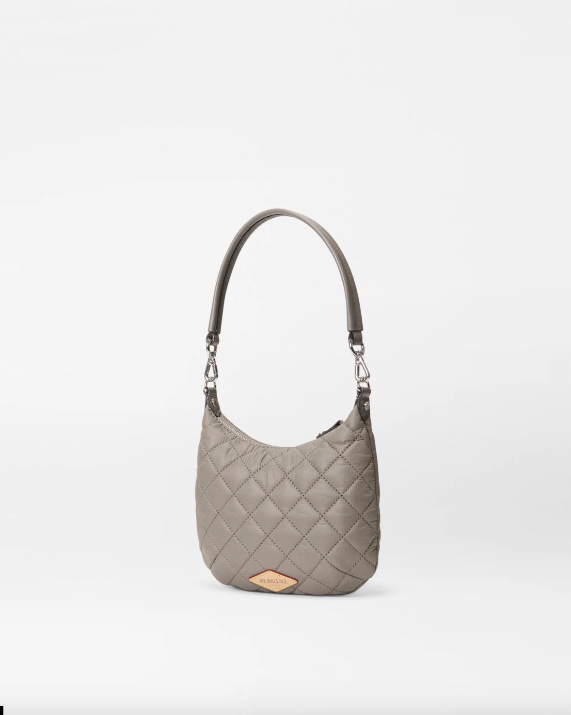 MZ Wallace Mini Crosby Sienna Bag in Morning Dove