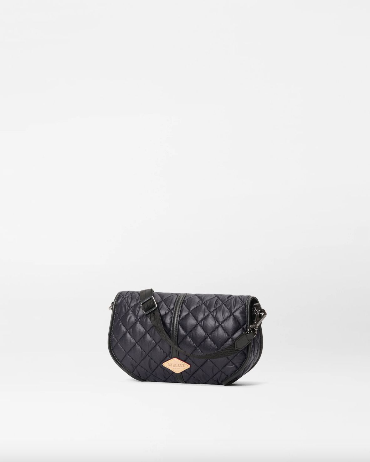 MZ Wallace Small Astor Convertible Clutch in Black