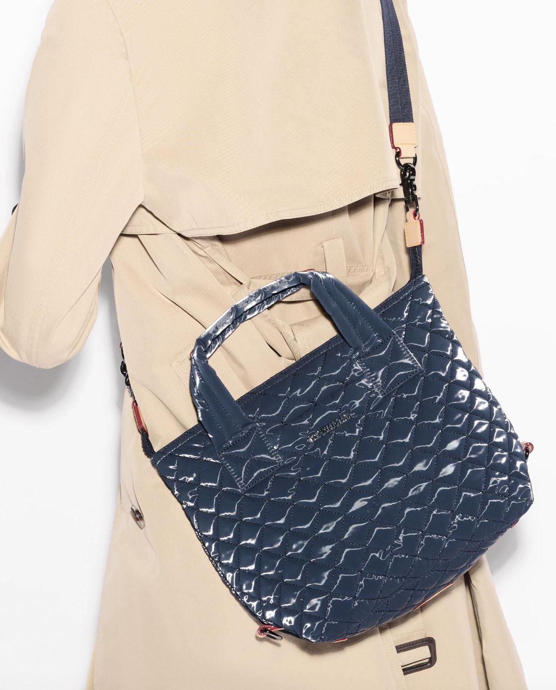 MZ Wallace Small Sutton Deluxe Bag in Ink Liquid