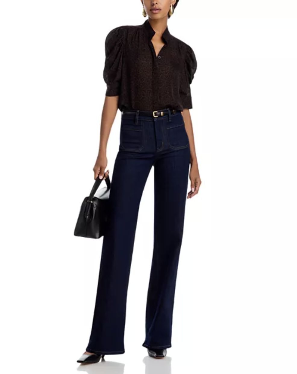 Frame The Leopard Gillian Top