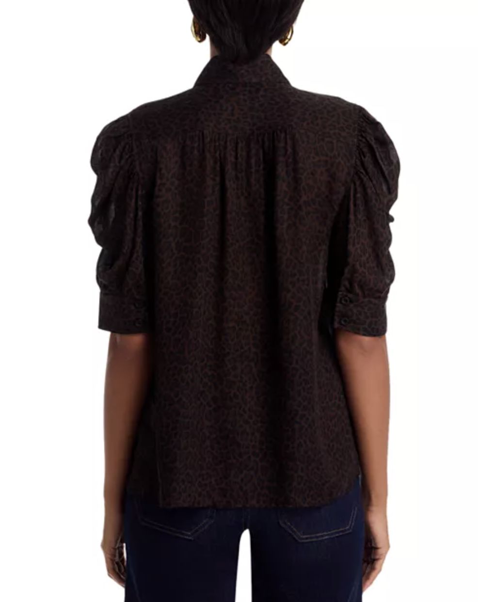 Frame The Leopard Gillian Top