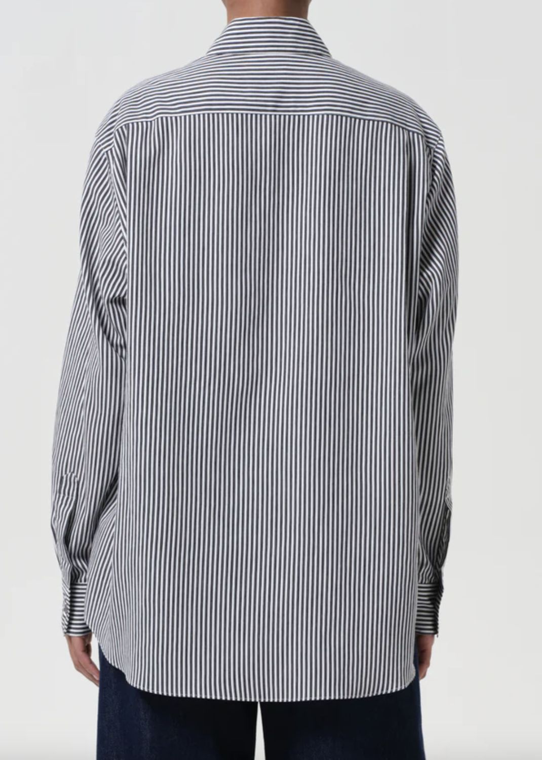 Agolde Aris Shirt in Solen Stripe