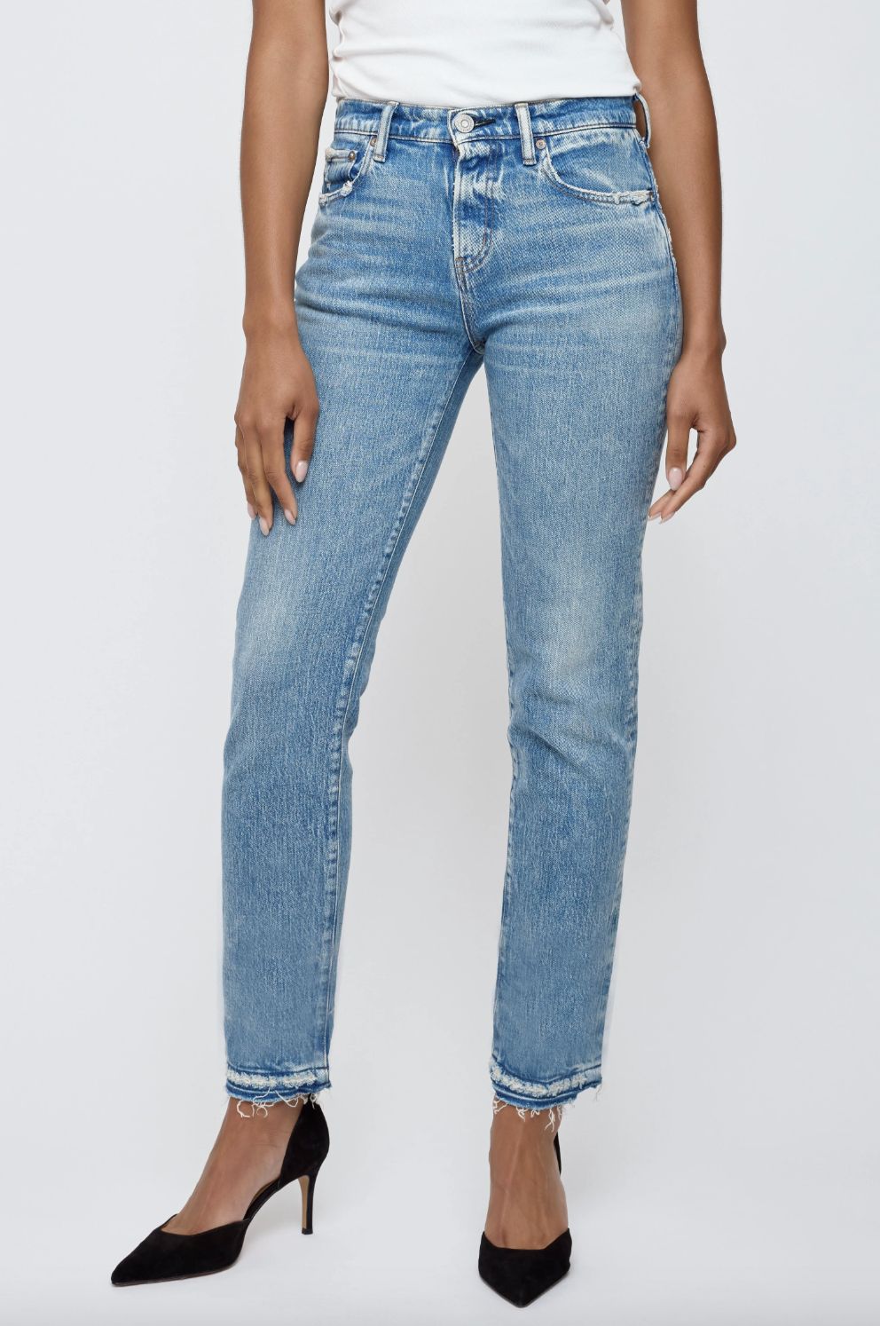 Moussy Hartly Slim Straight Jean