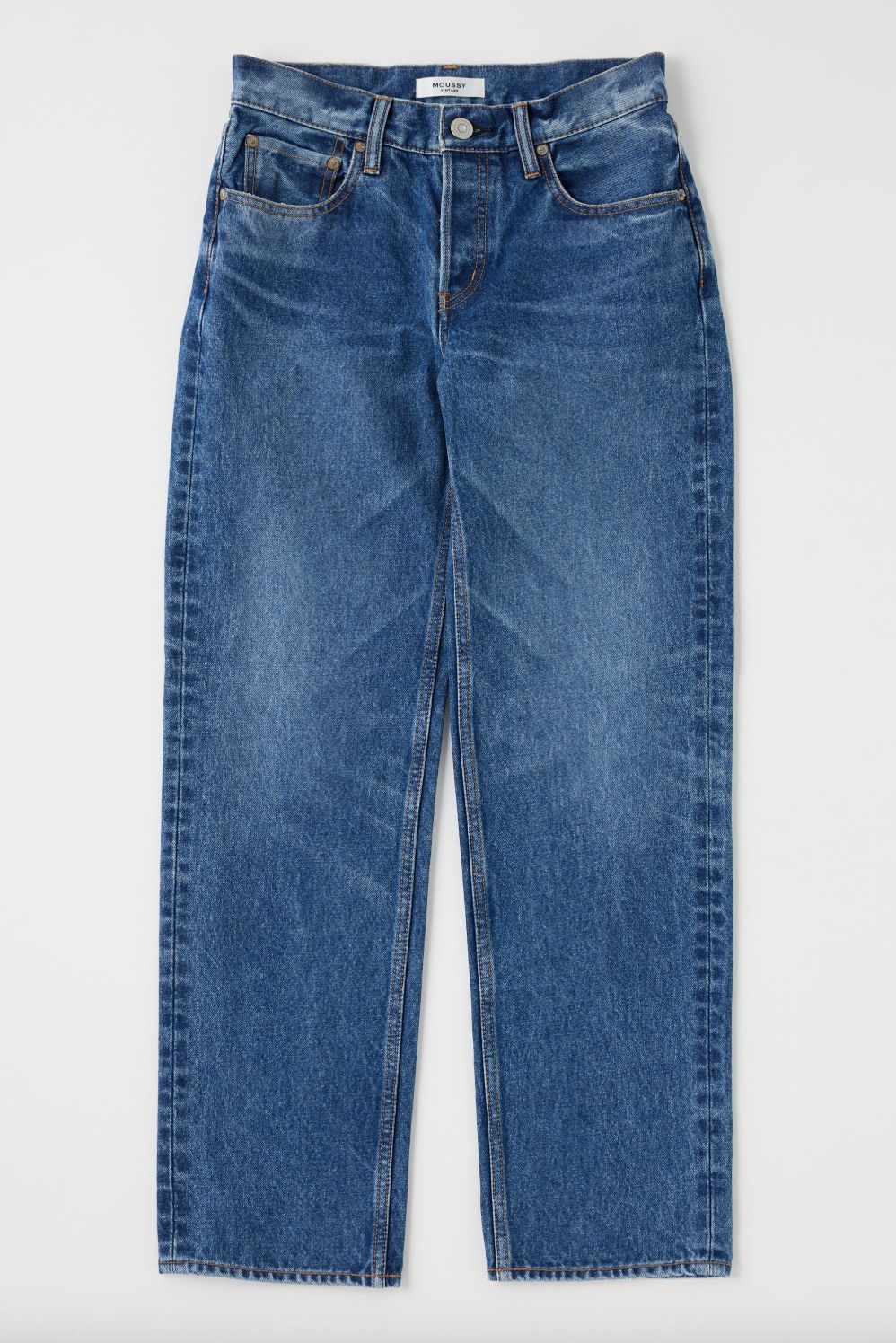 Moussy Philadelphia Low-Rise Straight Jean
