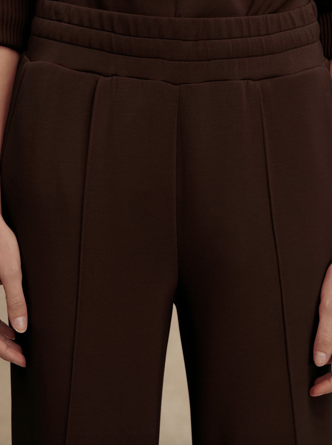 Varley Wide Leg Pant in Coffee Bean - 30&quot;