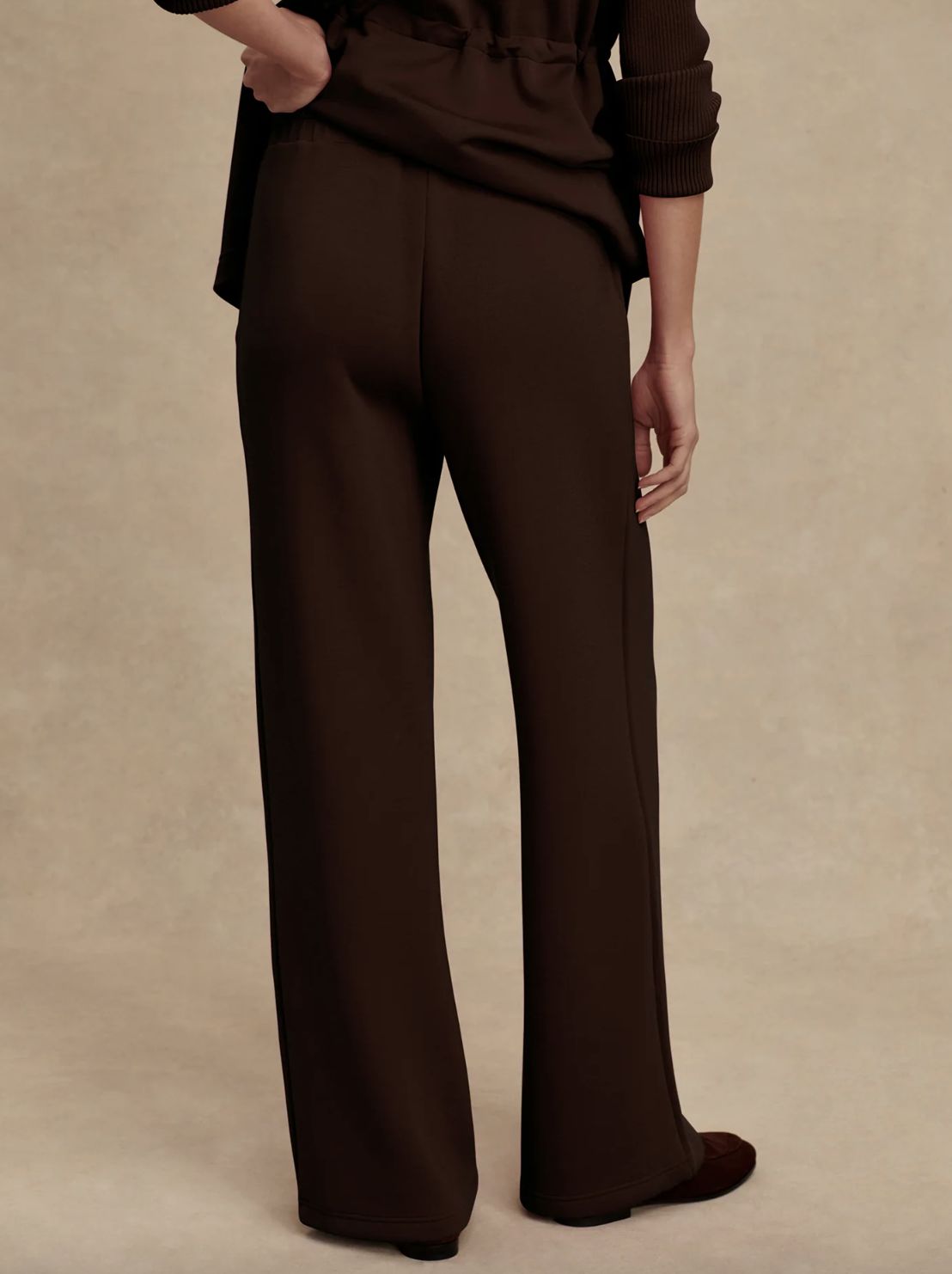 Varley Wide Leg Pant in Coffee Bean - 30&quot;