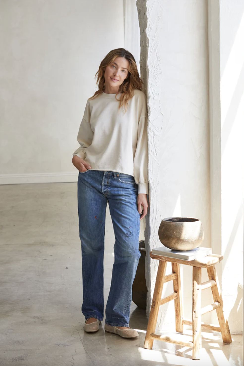 Perfect White Tee Zayne Pullover