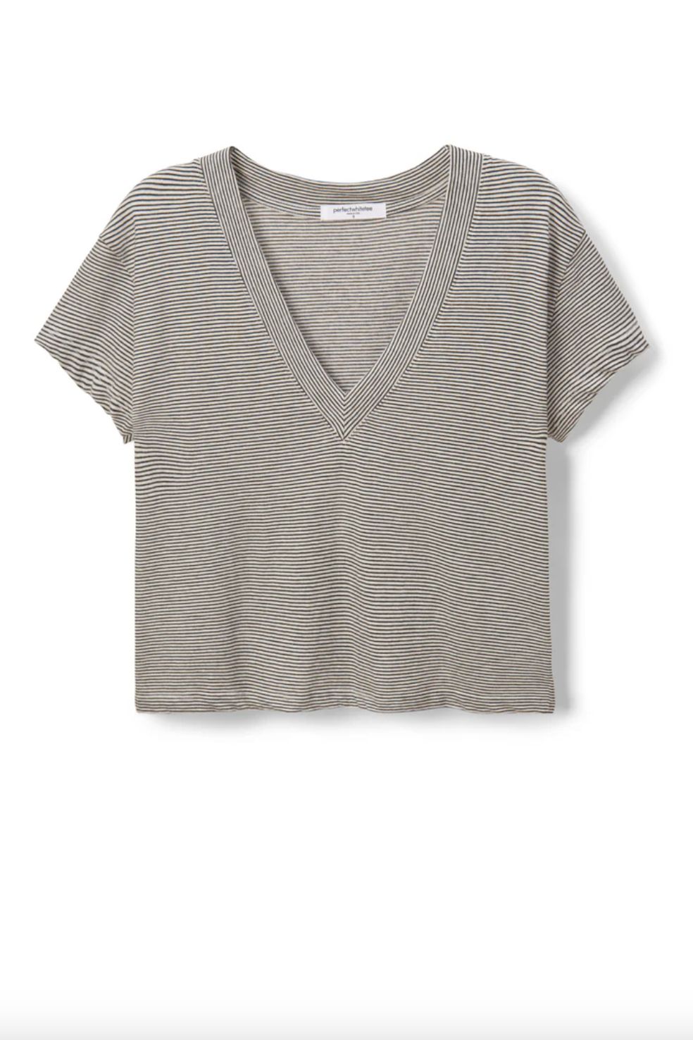 Perfect White Tee Rosie Stripe Tee