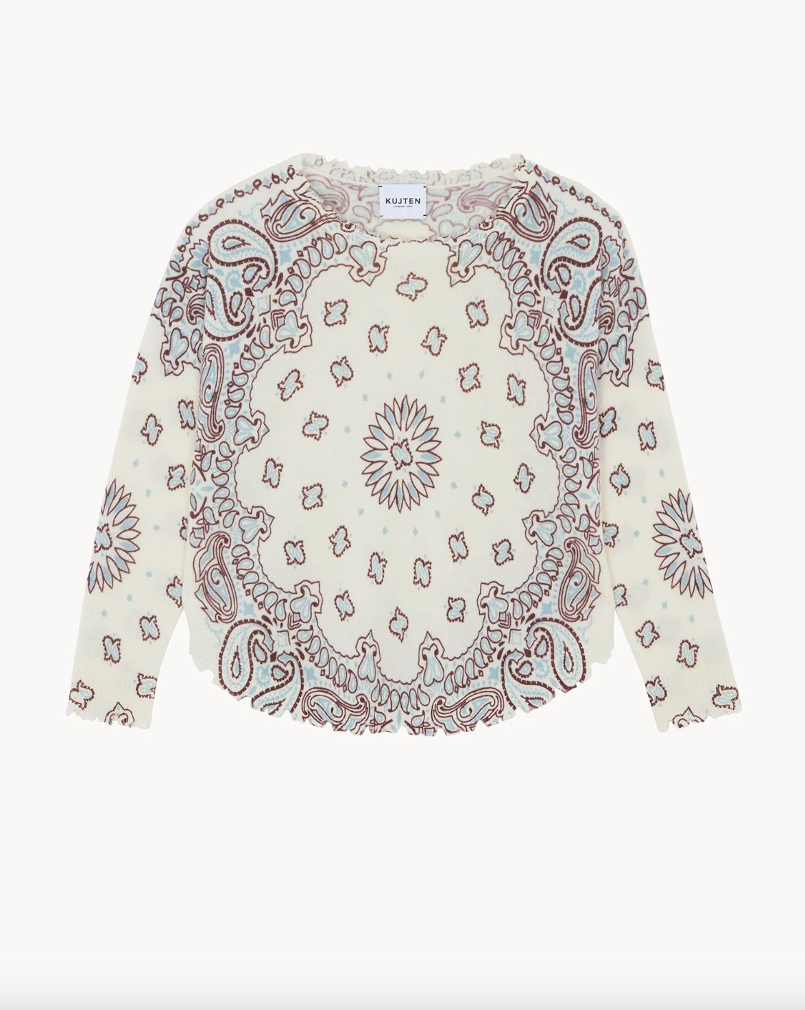 Kujten Mela Bandana Bico Cashmere Sweater