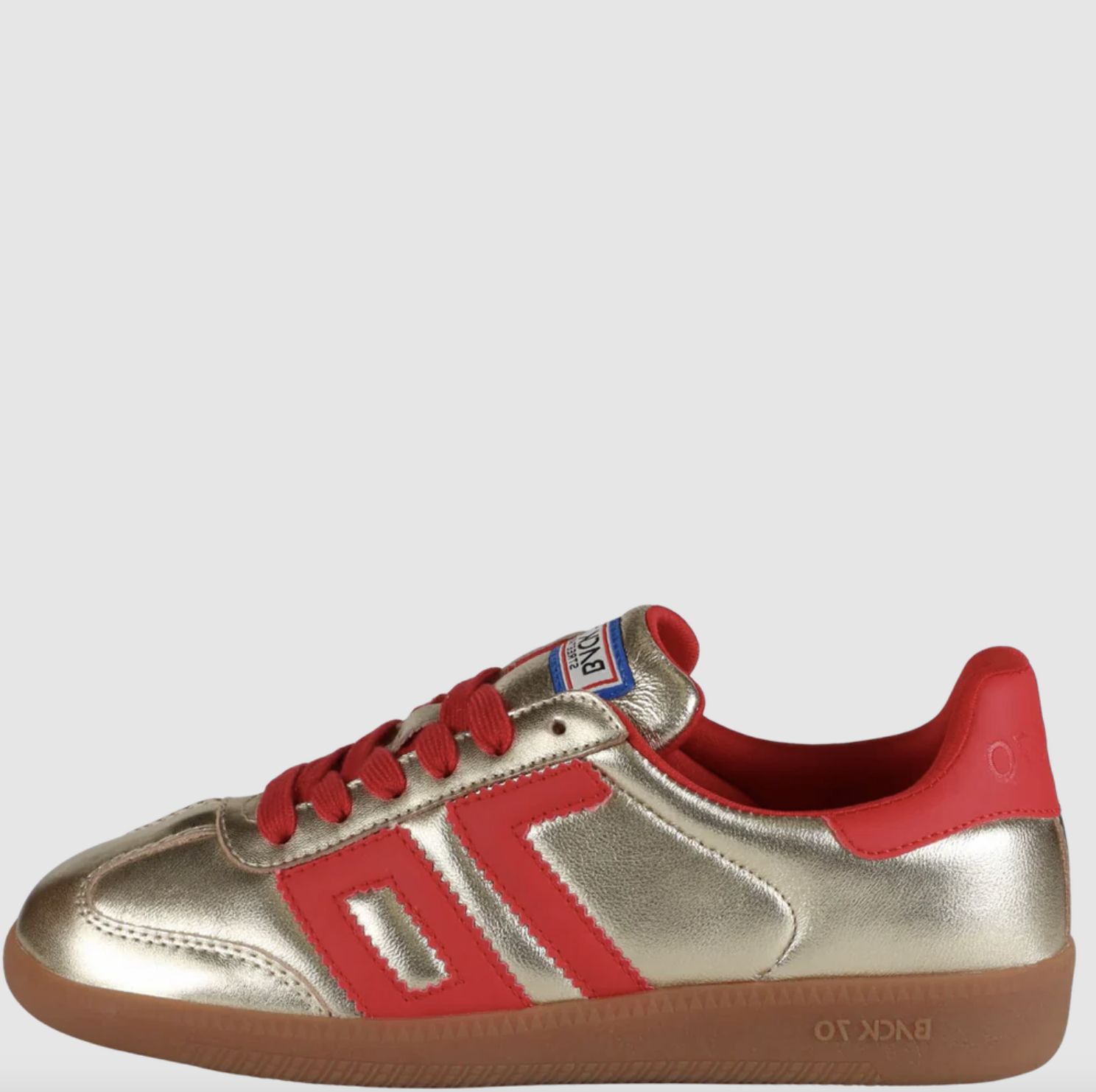 Back 70 Cloud Sneaker in Gold/Red