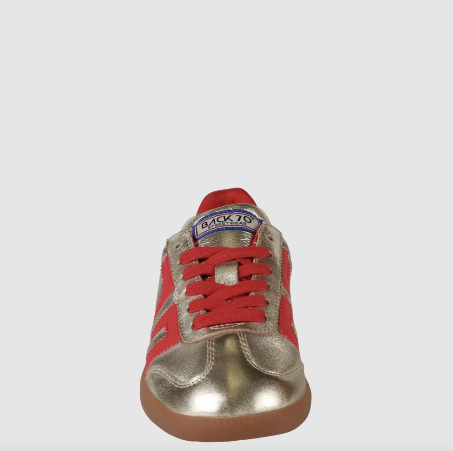 Back 70 Cloud Sneaker in Gold/Red