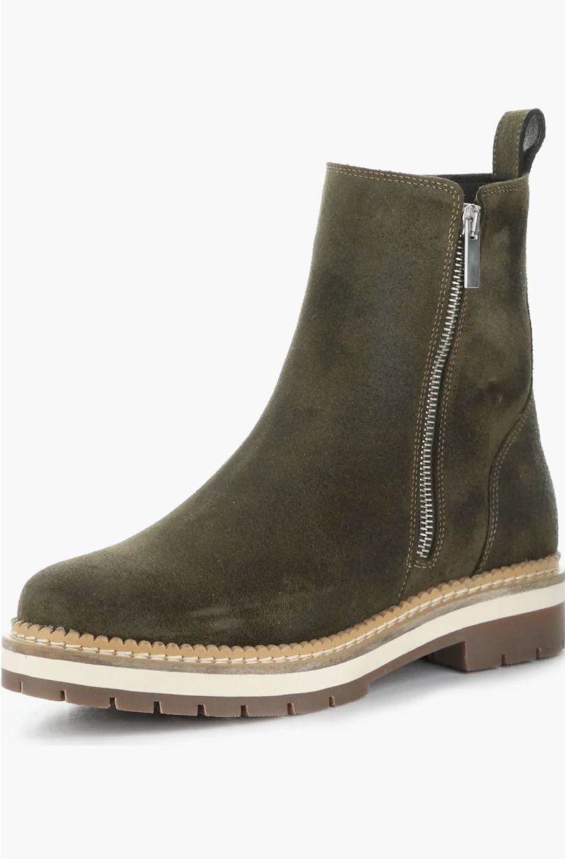 Bos &amp; Co Among Suede Boot in Olive
