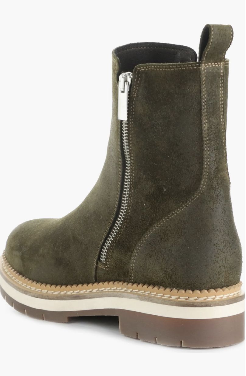 Bos &amp; Co Among Suede Boot in Olive