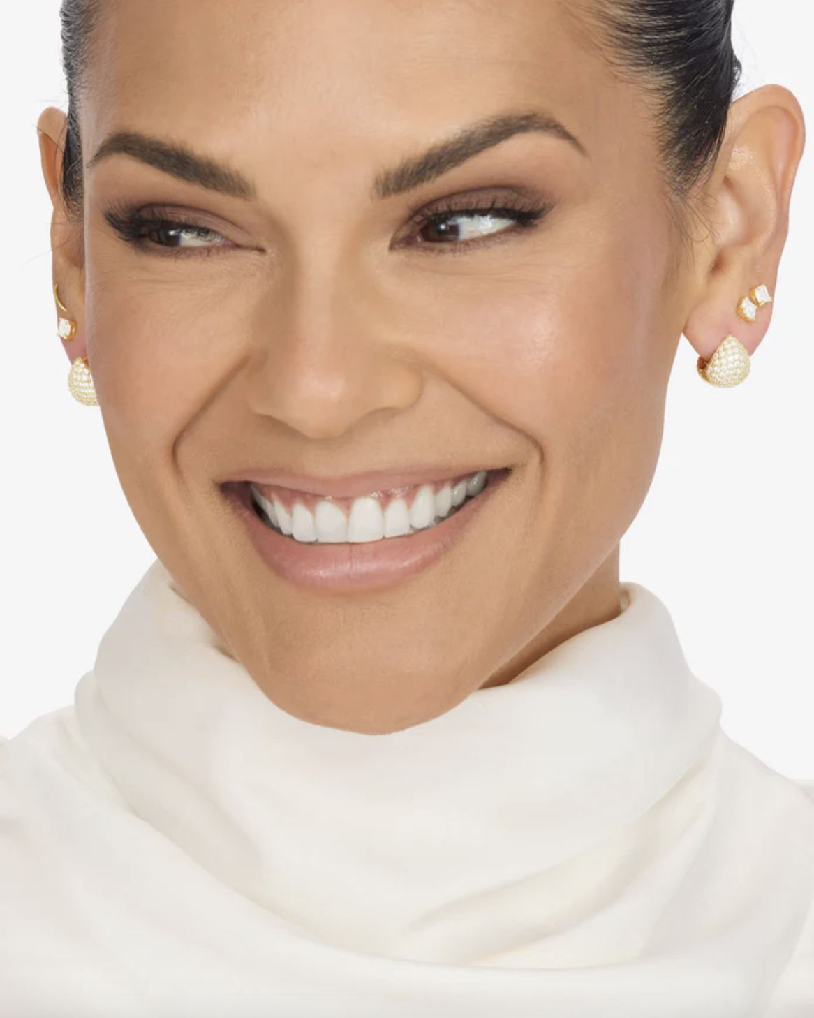 Melinda Maria Lil&#39; Norah Pavé Earrings