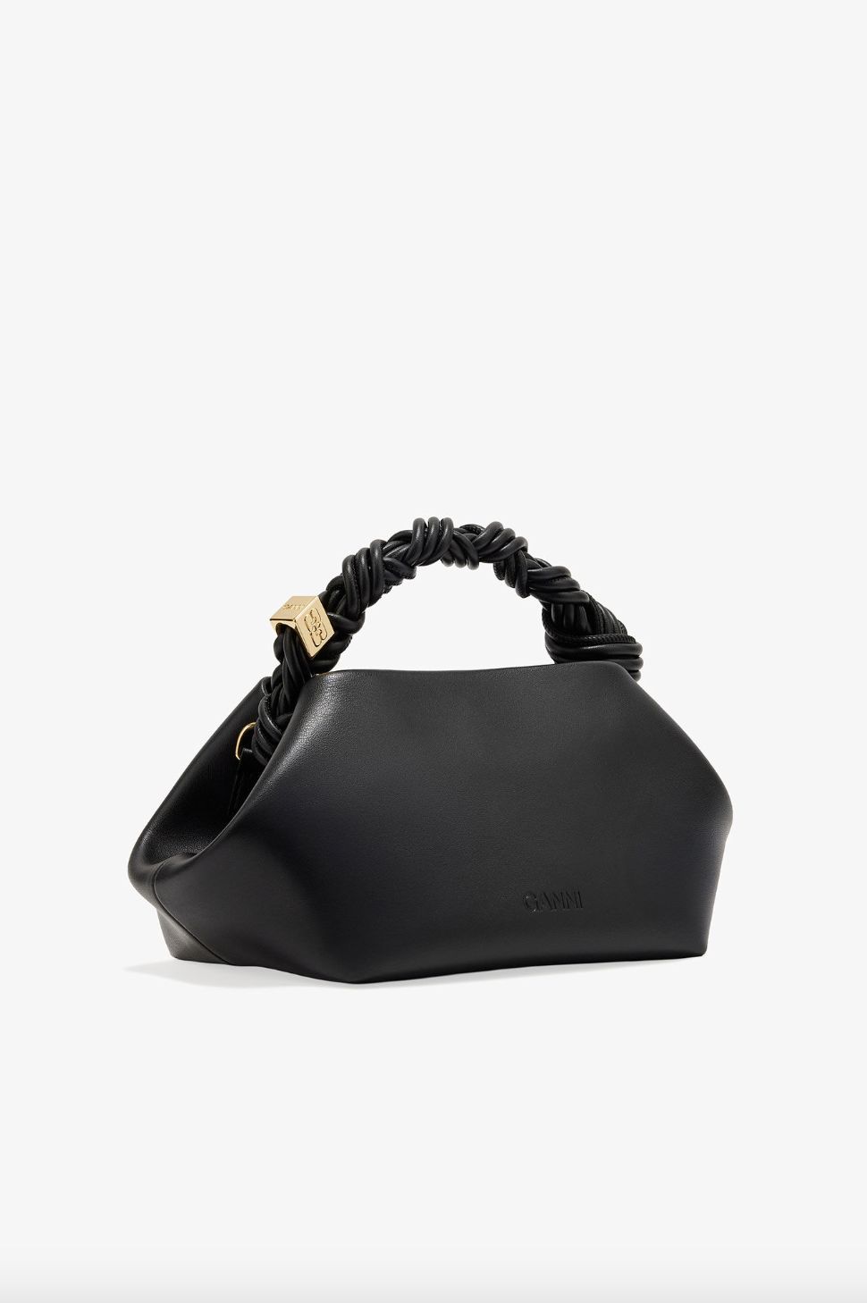 Ganni Small Bou Bag in Black