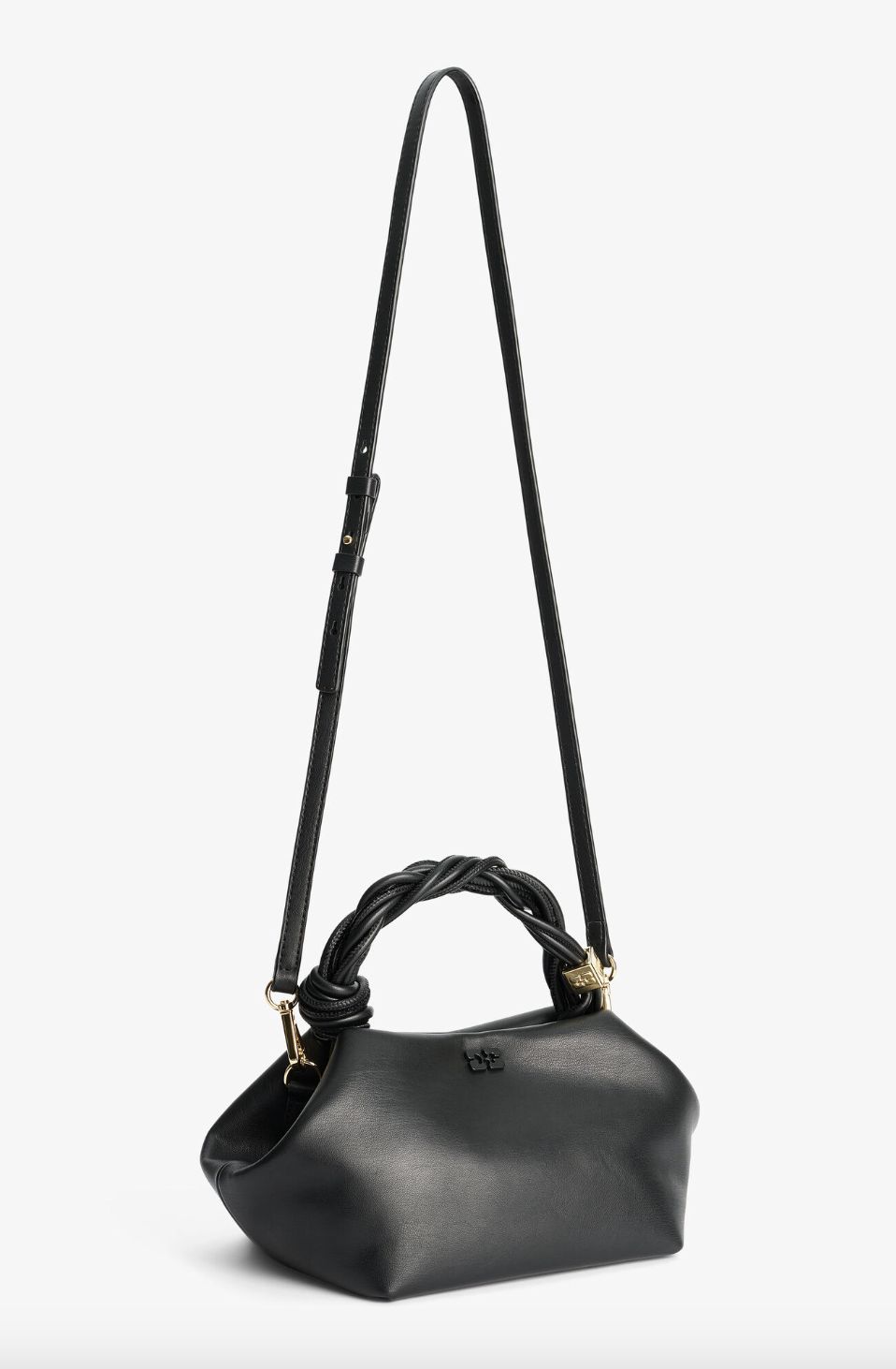 Ganni Small Bou Bag in Black