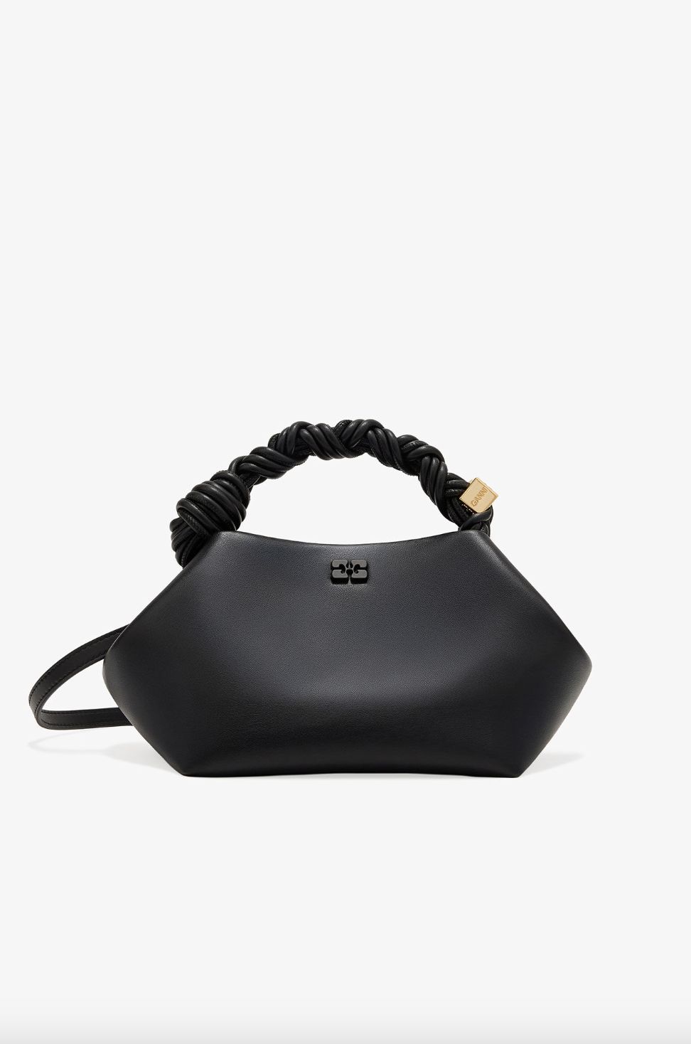 Ganni Small Bou Bag in Black