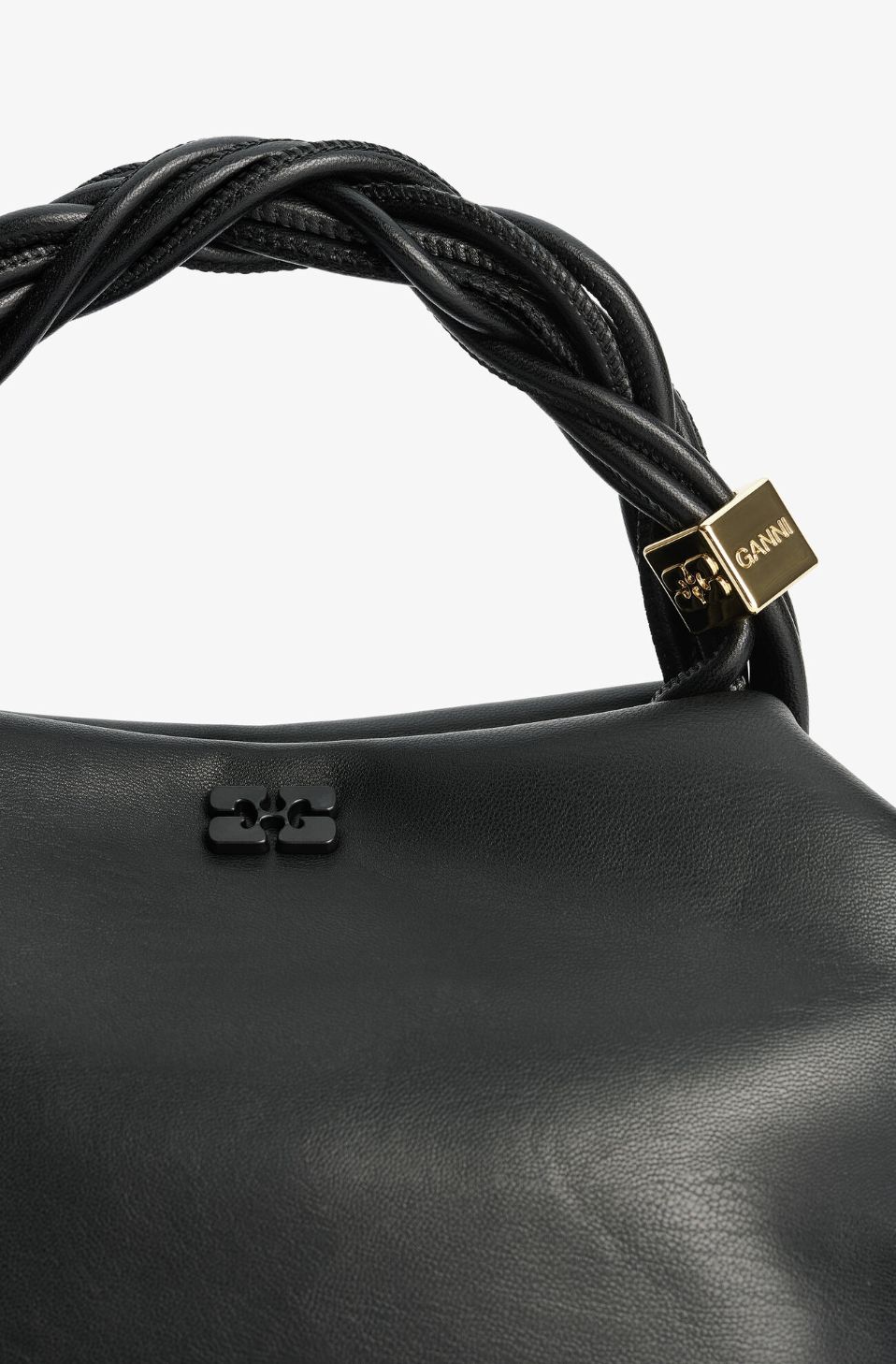 Ganni Small Bou Bag in Black