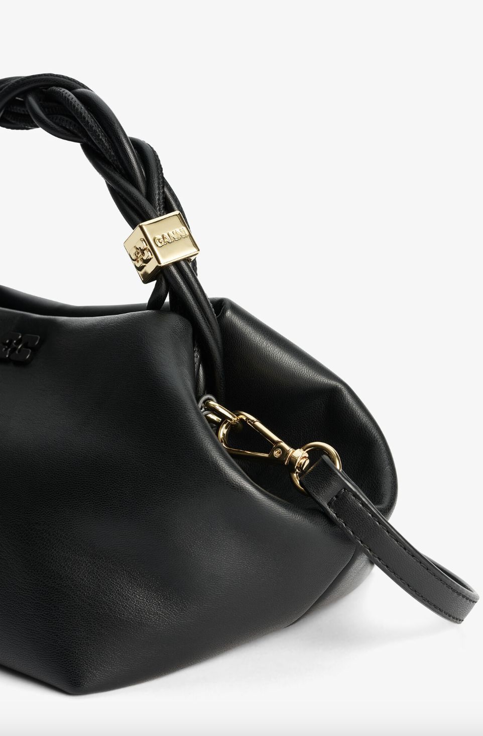 Ganni Small Bou Bag in Black