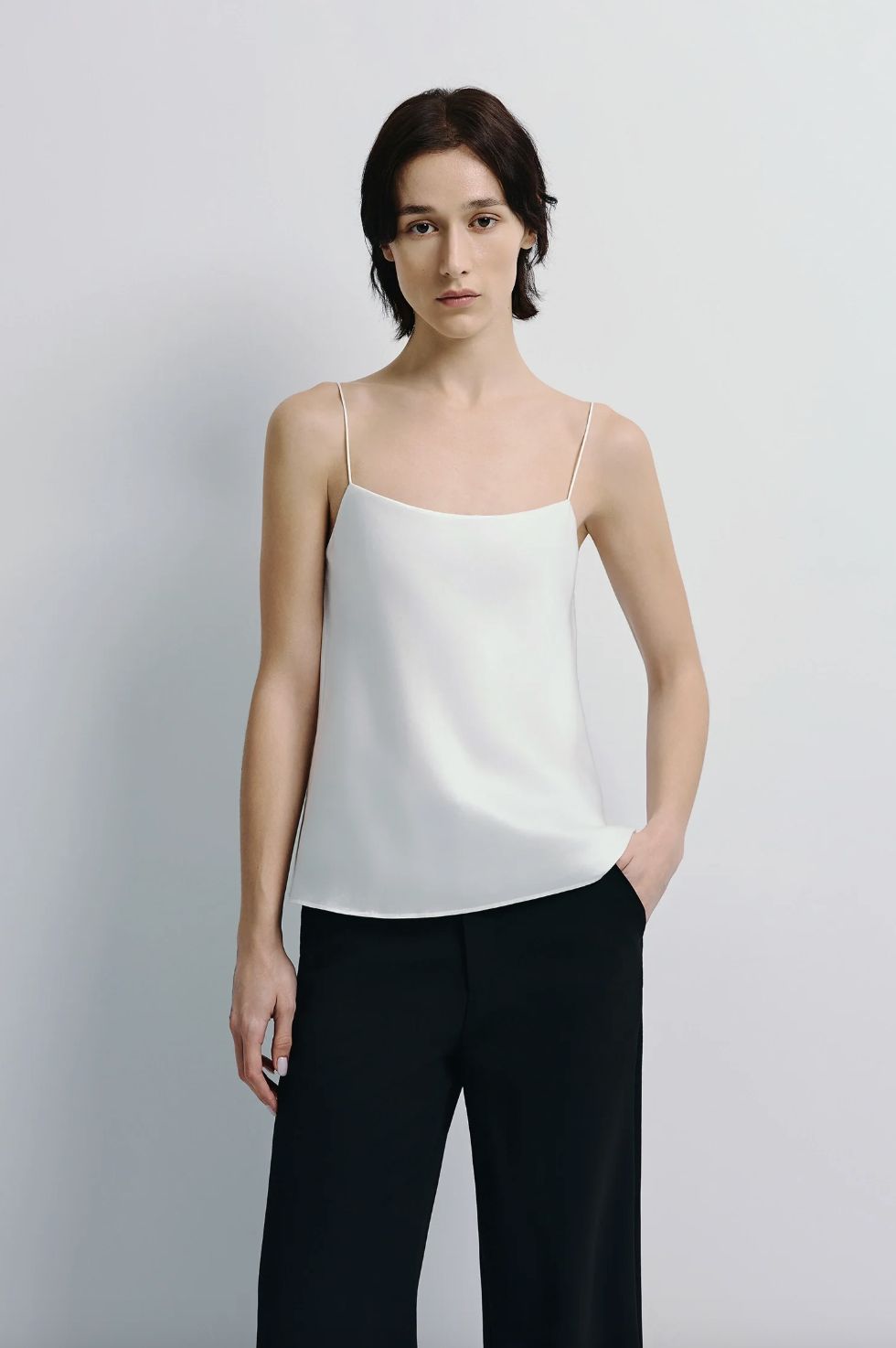 Rue Sophie Jett Cami Top, Color: White, Size: XS