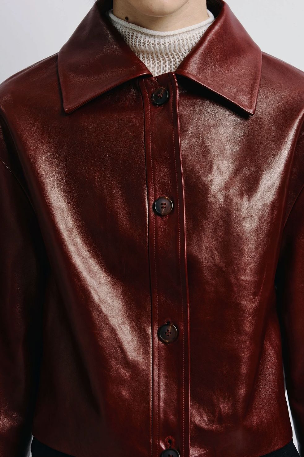 Rue Sophie Tonni Leather Jacket