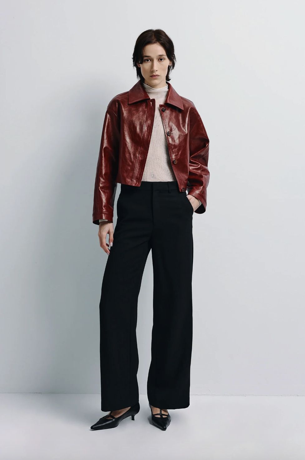 Rue Sophie Tonni Leather Jacket