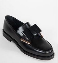 Homers Carrera Bow Loafer, Color: Black, Size: 36.5