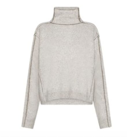 Deha Seamed Turtleneck Sweater
