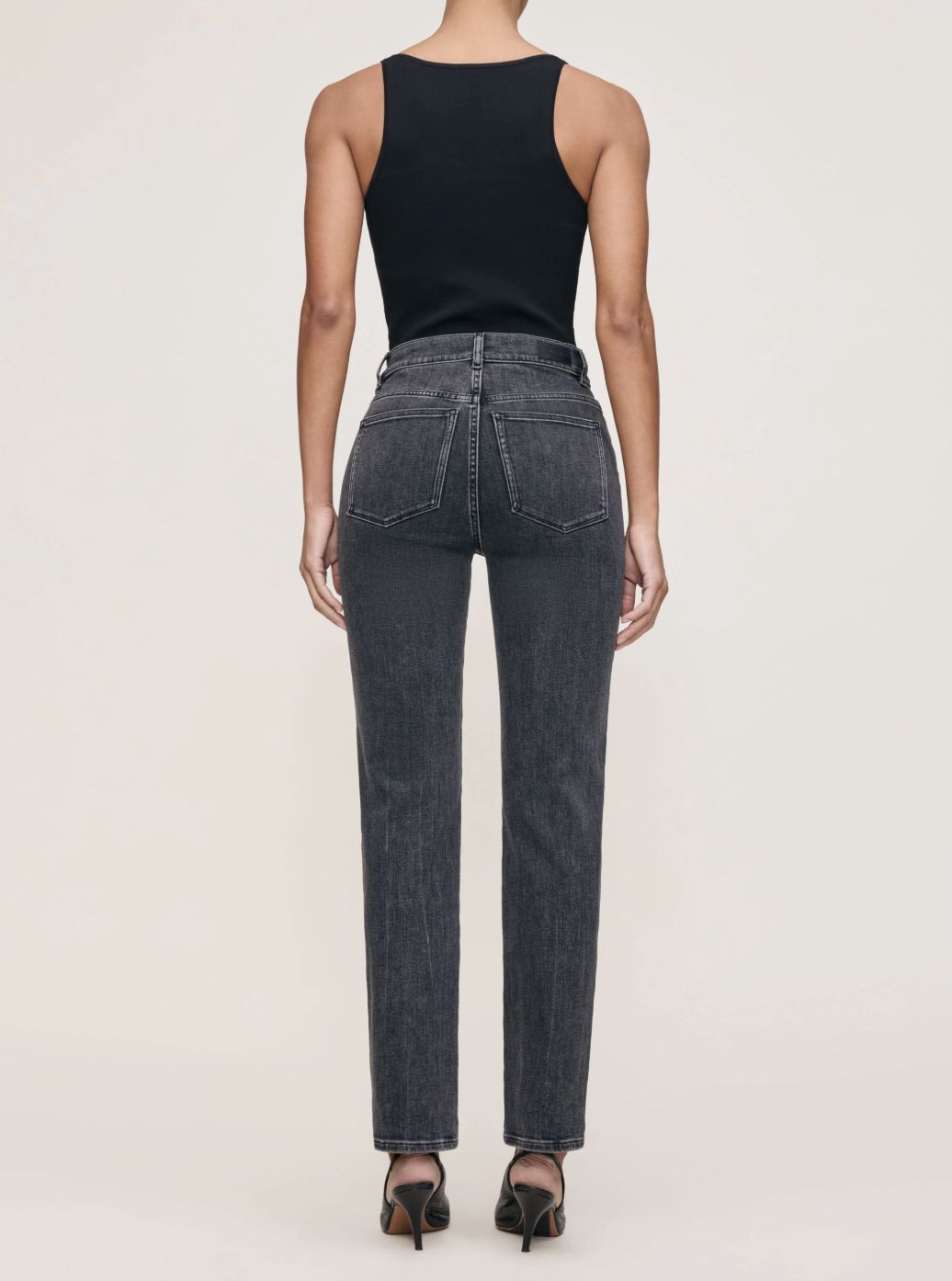 DL1961 Halle Straight Jean in Nightshade