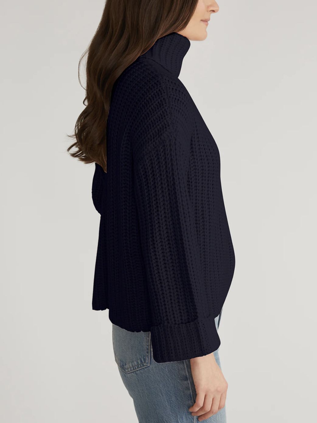 525 America Vida Shaker Turtleneck Sweater