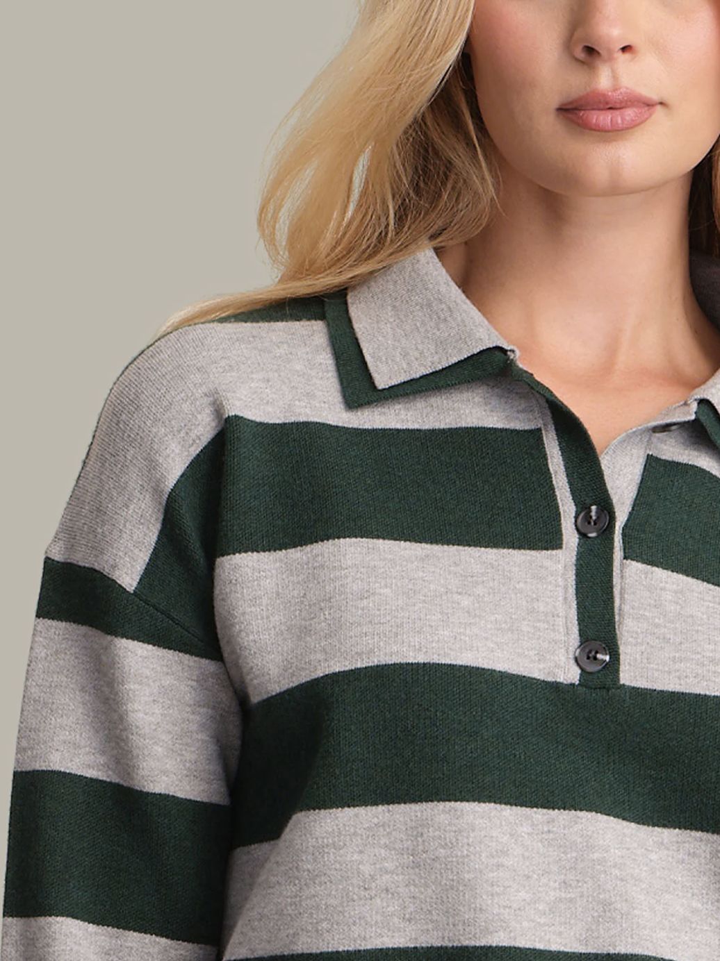525 America Lennon Rugby Stripe Pullover