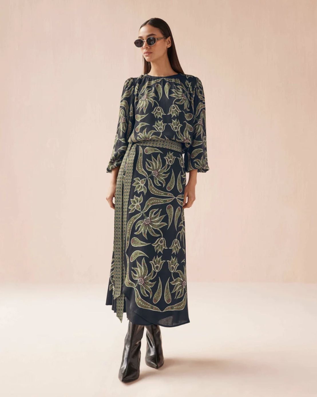 Omika Nalini Wrap Skirt