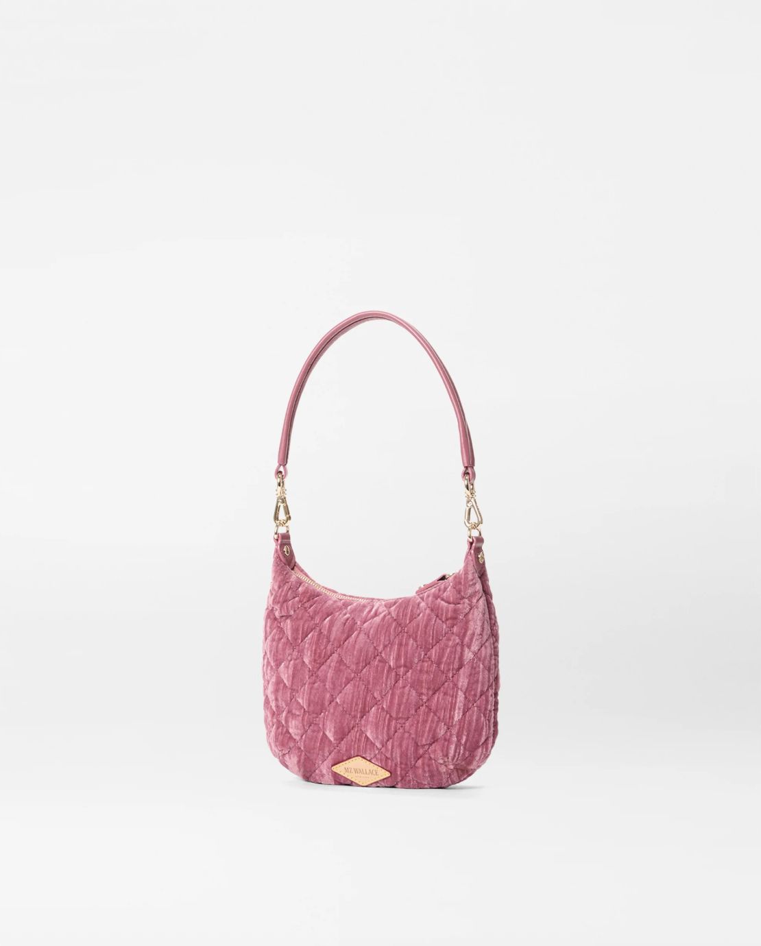 MZ Wallace Mini Crosby Sienna Bag in Petal Velvet