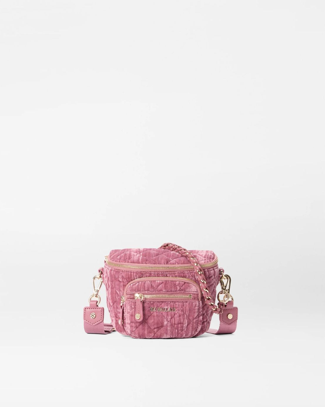 MZ Wallace Micro Crosby Sling in Petal Velvet