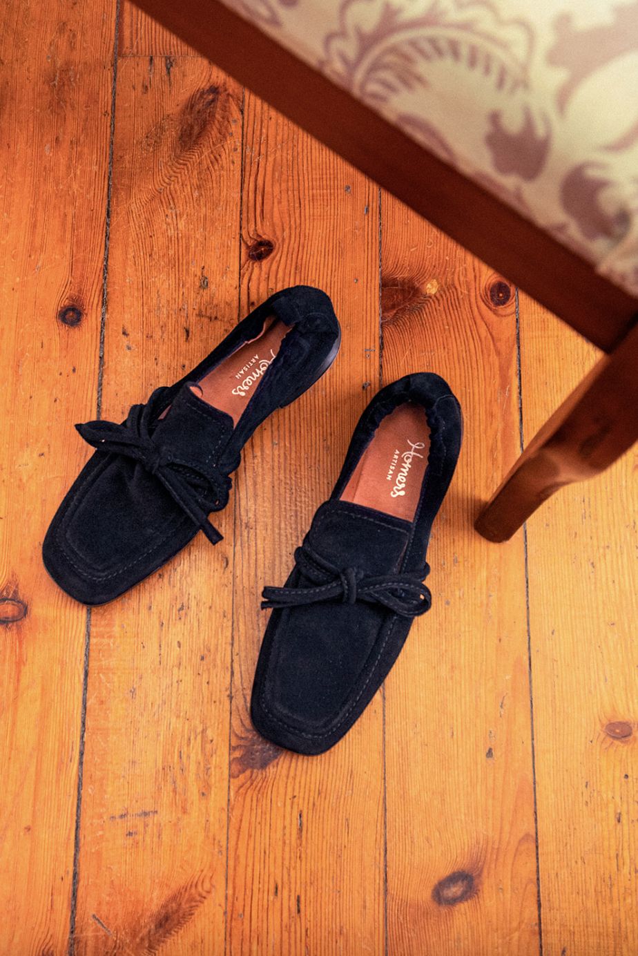 Homers Black Lena Crosta Loafer