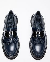 Homers Siena Tassel Loafer - Fur Lined