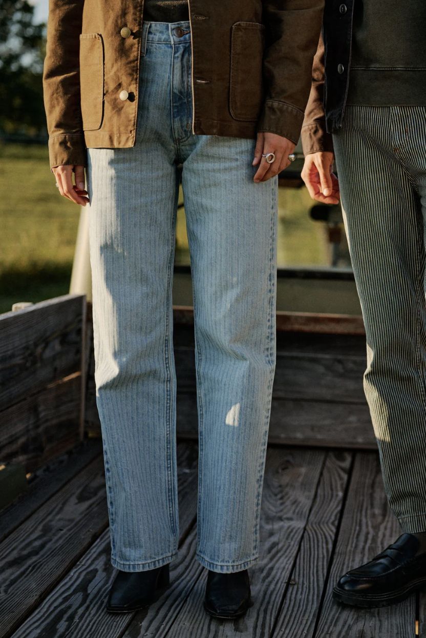 Road To Nowhere Aiden Jean in Herringbone Selvedge