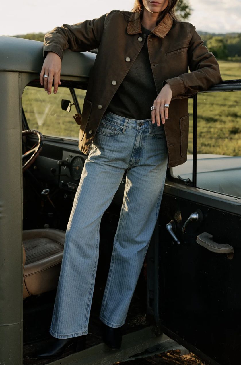 Road To Nowhere Aiden Jean in Herringbone Selvedge