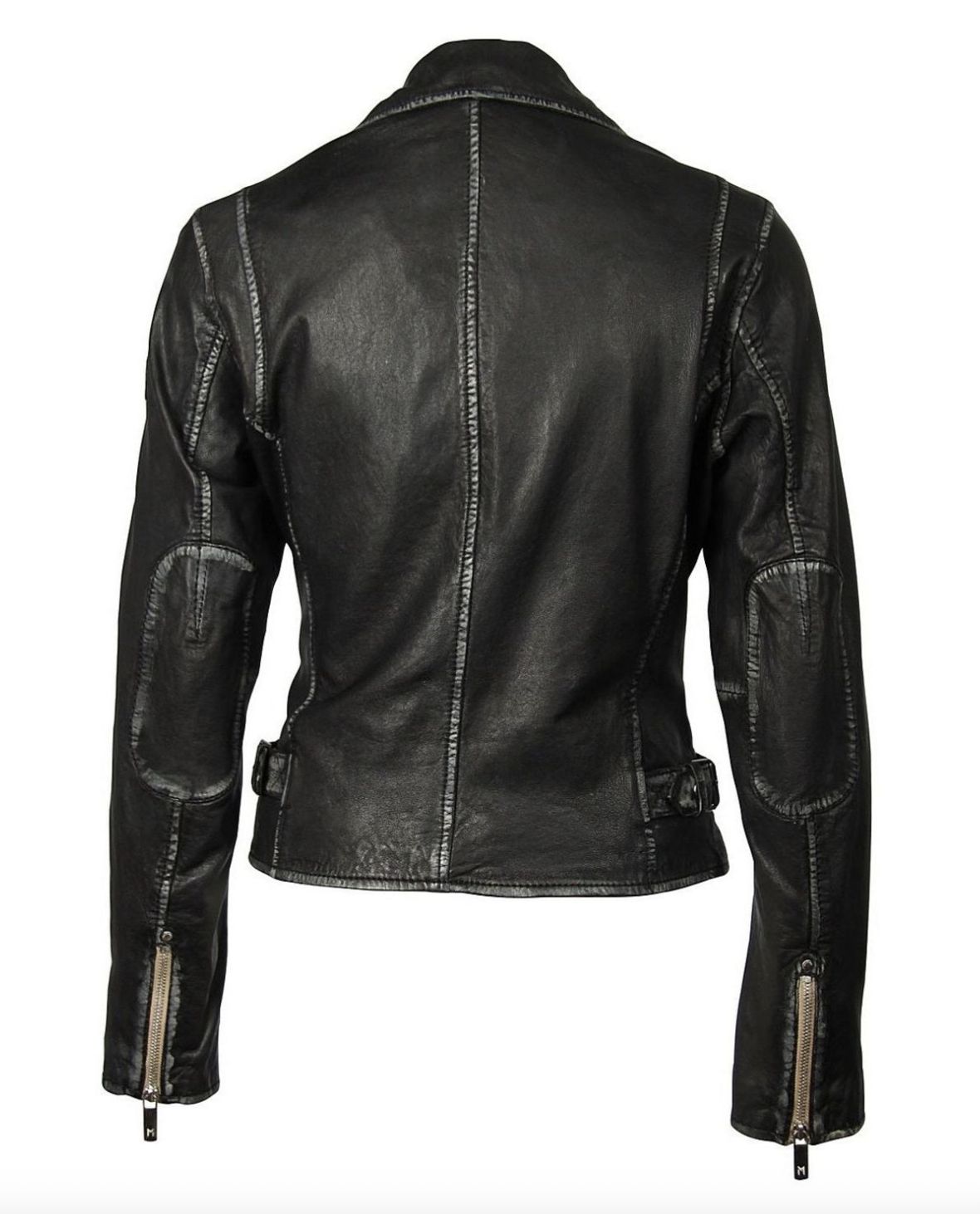 Mauritius Sofia Black Leather Jacket