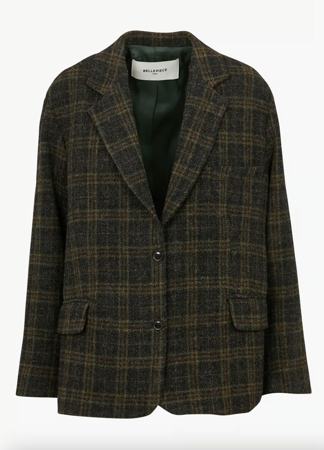 BellePiece London Plaid Blazer