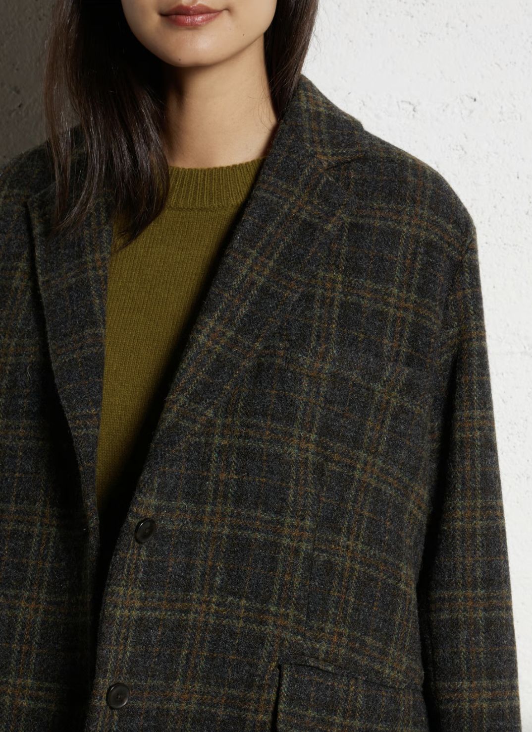 BellePiece London Plaid Blazer