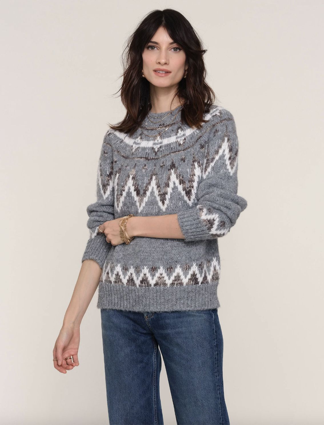 Heartloom Rae Fair Isle Sweater