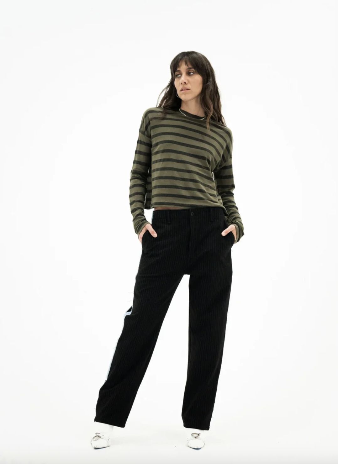 ASKK NY Tomboy Tuxedo Pant