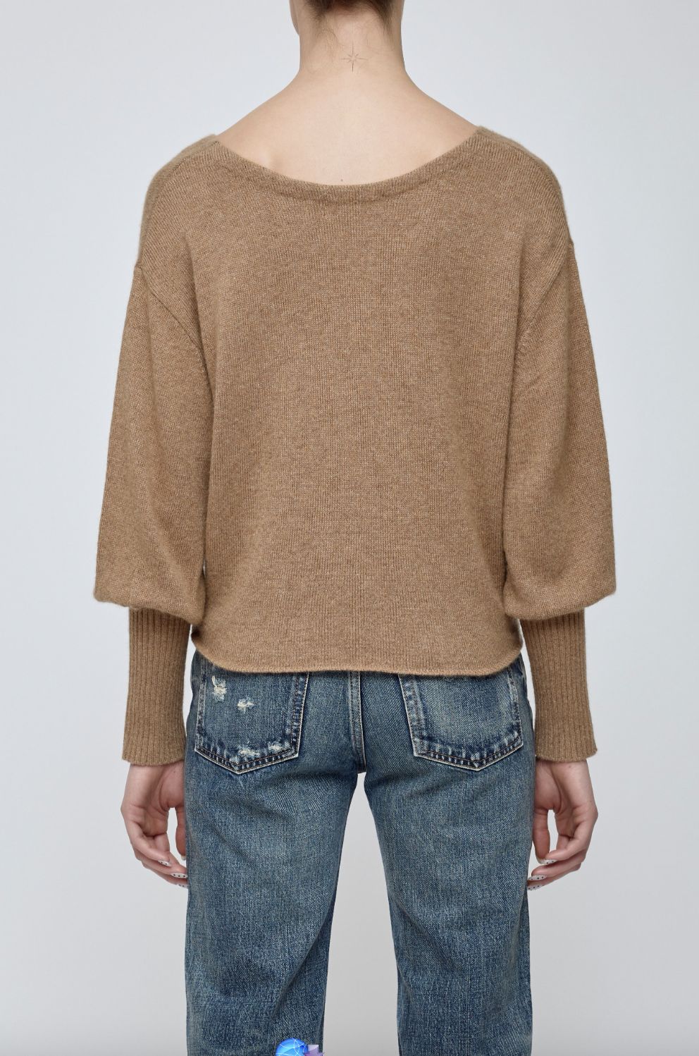 Moussy 2Face Dolman Knit Sweater