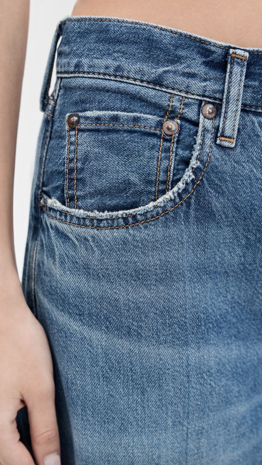 Moussy Atlantis Twisted Flare Jean