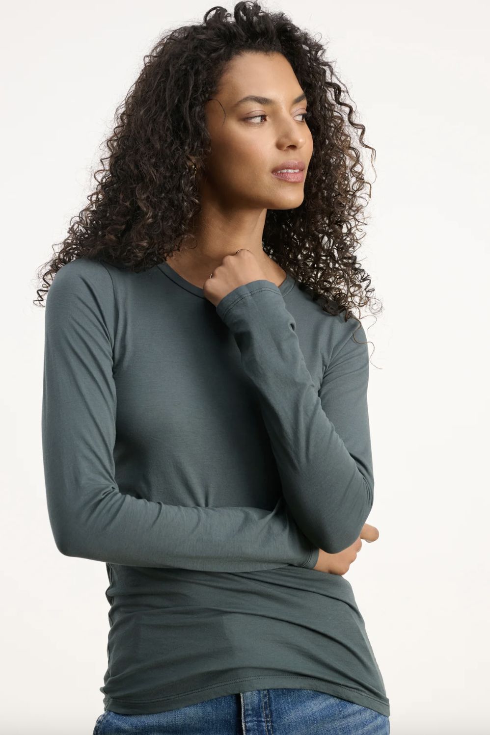 Velvet Zofina Long Sleeve Tee